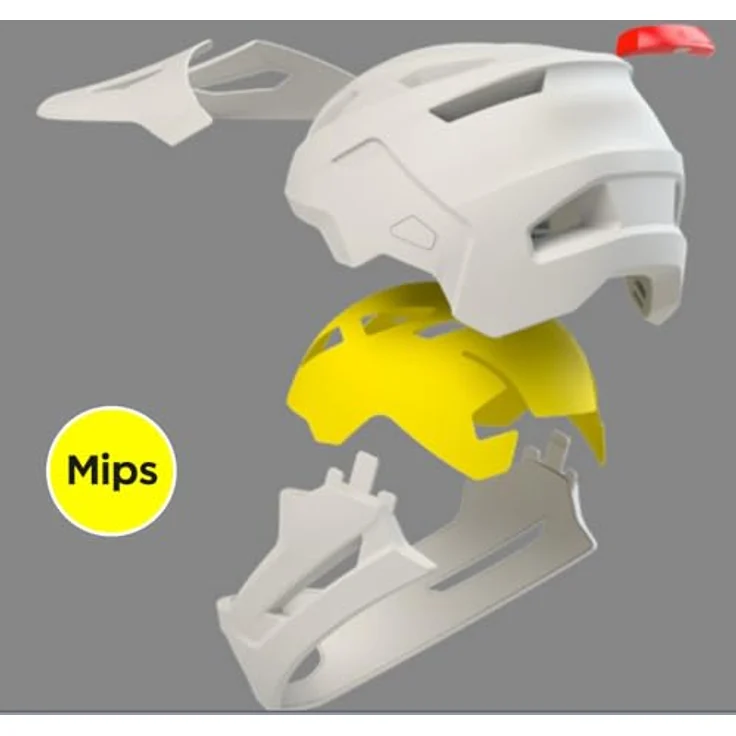 Cratoni Madcat Mips, MTB-Kinder-/Jugendhelm mit abnehmbarem Kinnbügel, innovativer MIPS-Technologie, rosa – Bild 6