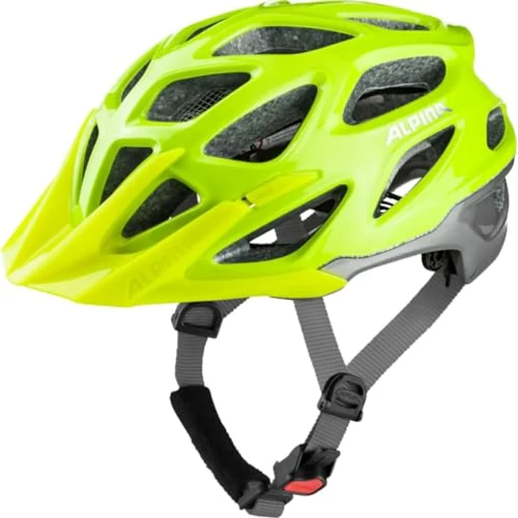 ALPINA Mythos 3.0 LE, leichter Enduro/MTB Fahrradhelm mit guter Belüftung, gelb – Bild 1