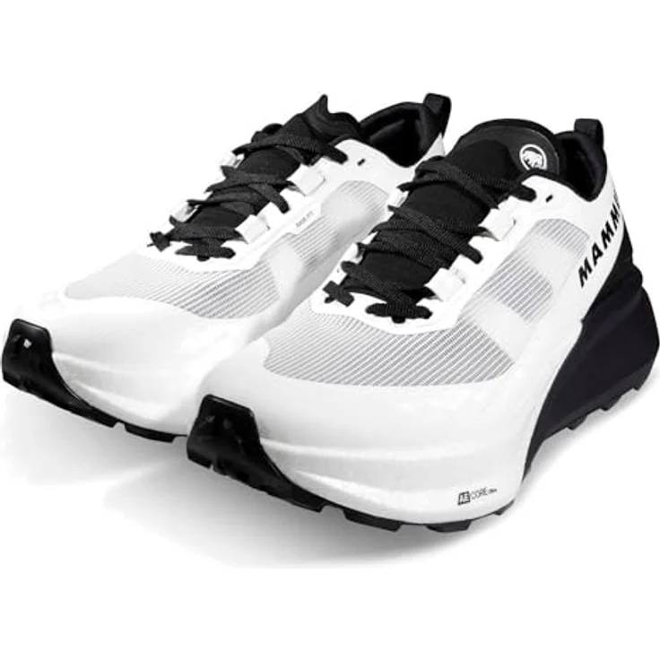 Mammut Aenergy Trail Endurance Ultra Low Men - Trailrunning-Schuhe für lange Distanzen mit Flextron® PRO-Antriebsplatte, weiß-schwarz, Größe 11 UK / 46 – Bild 2