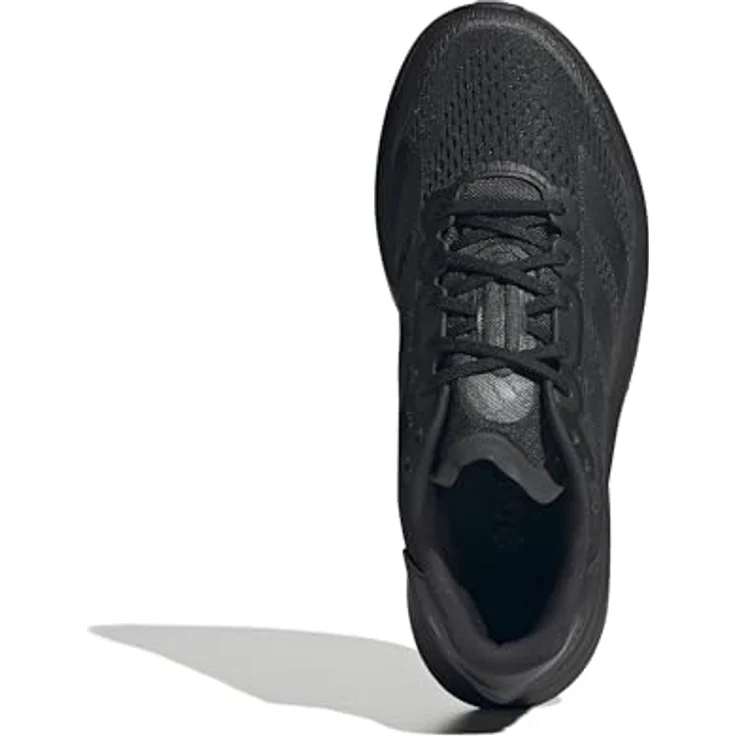 Adidas Duramo Speed 2, Laufschuhe Herren mit Lightstrike-Dämpfung und atmungsaktivem Mesh-Obermaterial, schwarz – Bild 4