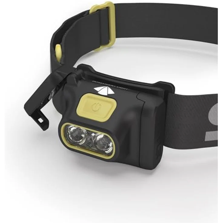 Silva Scout 3, Batteriebetriebene Stirnlampe mit 220 Lumen, 2 Helligkeitsstufen, IPX5 wasserdicht, für Outdoor und Jogging – Bild 4