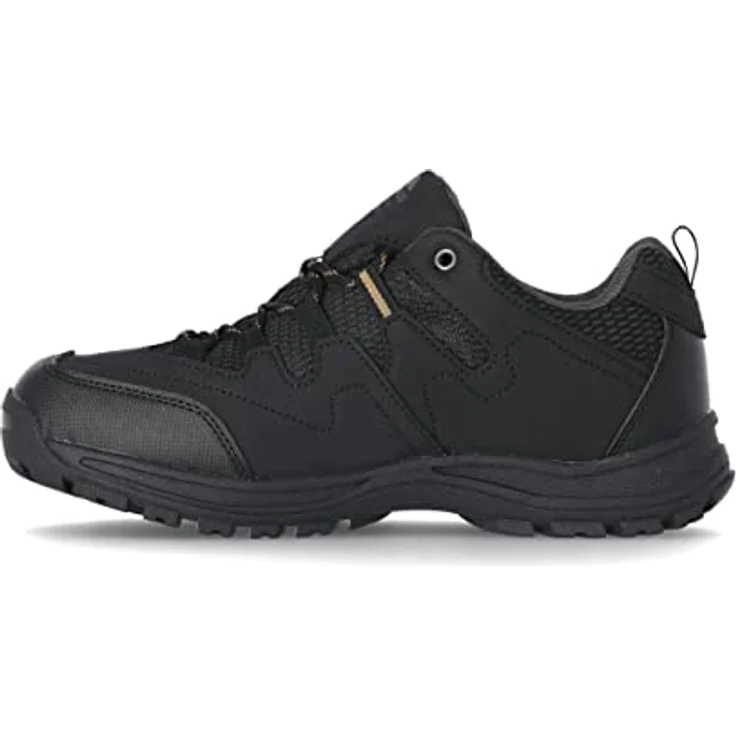 TRESPASS Finley Low Cut Wanderschuhe für Männer, Schwarz, Größe 43, atmungsaktiv und rutschfest – Bild 3
