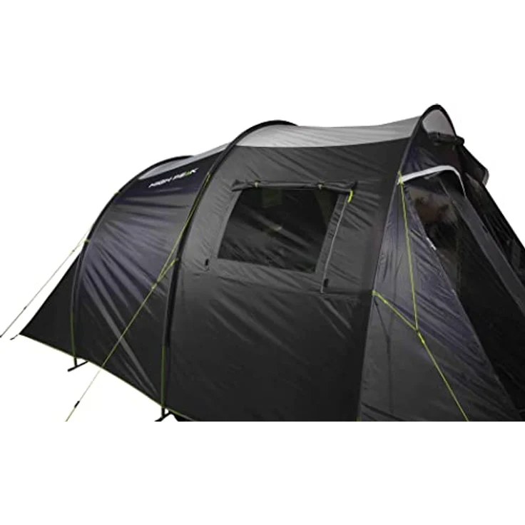 High Peak Ancona 4.0 Zelt grau/grün, Großer Wohnbereich mit 190 cm Stehhöhe und separatem Wohnraumboden – Bild 5