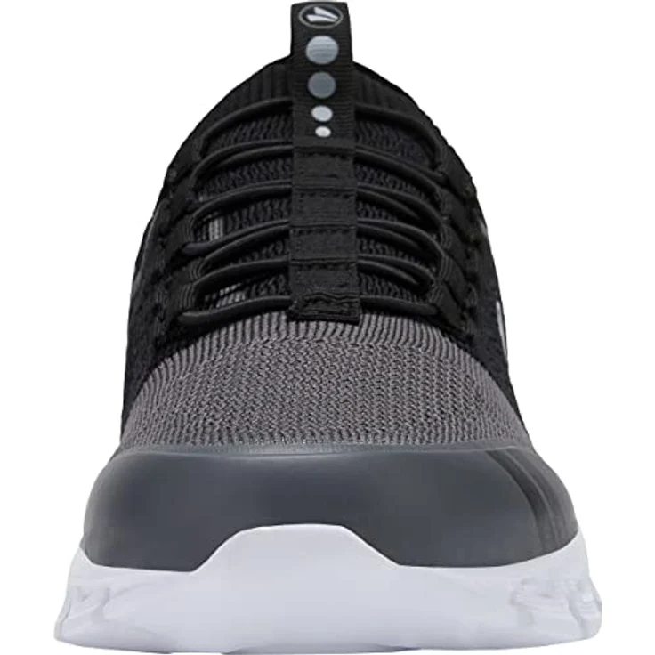 Jako Premium Knit Sneaker, antimikrobielle Ortholite-Einlagen, ShockAbsorb EVA-Zwischensohle, atmungsaktives AirFlow Mesh, Charcoal – Bild 2
