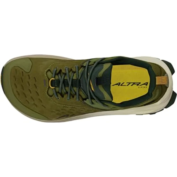 Altra Olympus 6 Hike Low GTX, Herren Laufschuhe, wasserdicht, Leder, Grün, Größe 44 – Bild 2