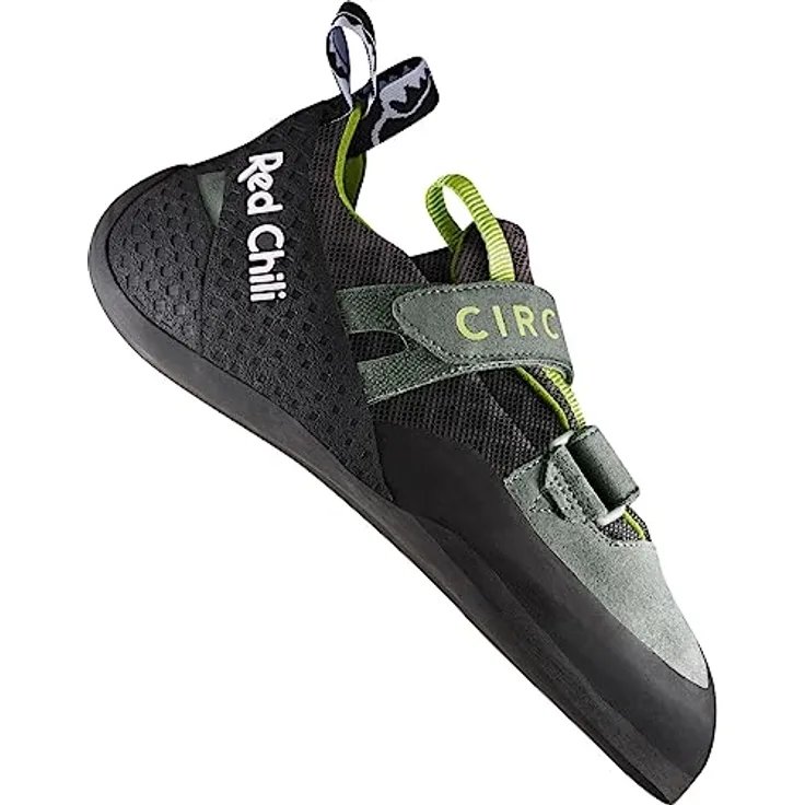 Red Chili Circuit LV II, Herren Kletterschuhe mit RC-Support Zwischensohle, extrem bequem, Größe 35.5, Grün