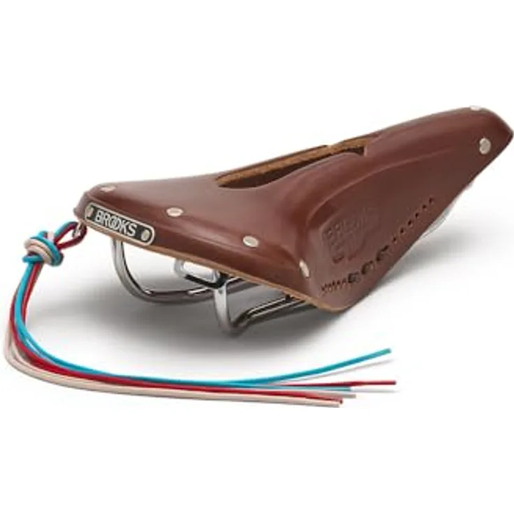 Brooks England B17, Velosattel aus Echtleder mit Aussparung für optimalen Komfort, schwarz