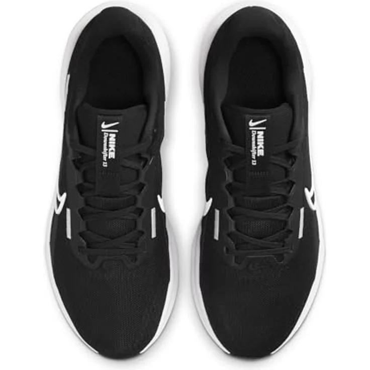 Nike Downshifter 13, Laufschuhe mit atmungsaktivem Sandwich-Mesh und nachhaltiger Dämpfung, schwarz – Bild 5