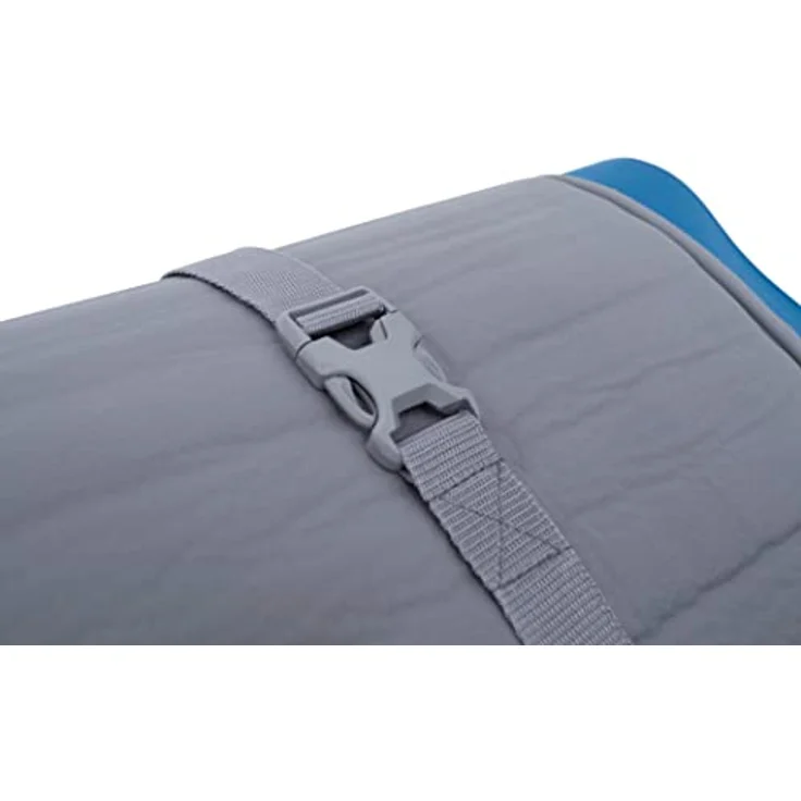 Vango Shangri-La II 10 Double, Selbstaufblasende Isomatte mit vertikalen Wänden und kompaktem Packmaß, 200 x 132 cm, grau – Bild 5