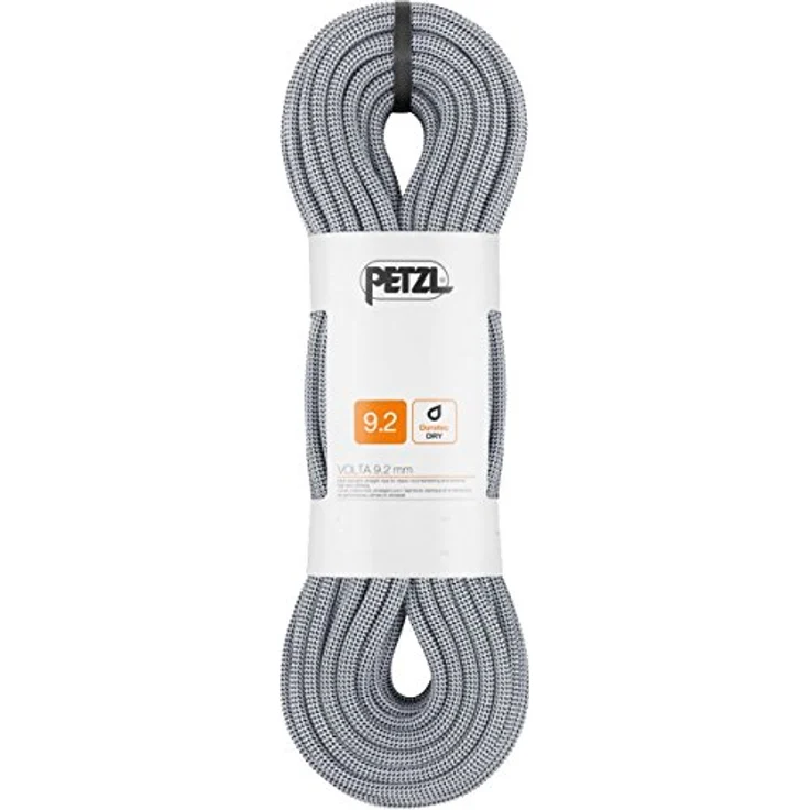 PETZL Volta Kletterseil 9.2mm x 70m, schwarz und grau, einteilig – Bild 2