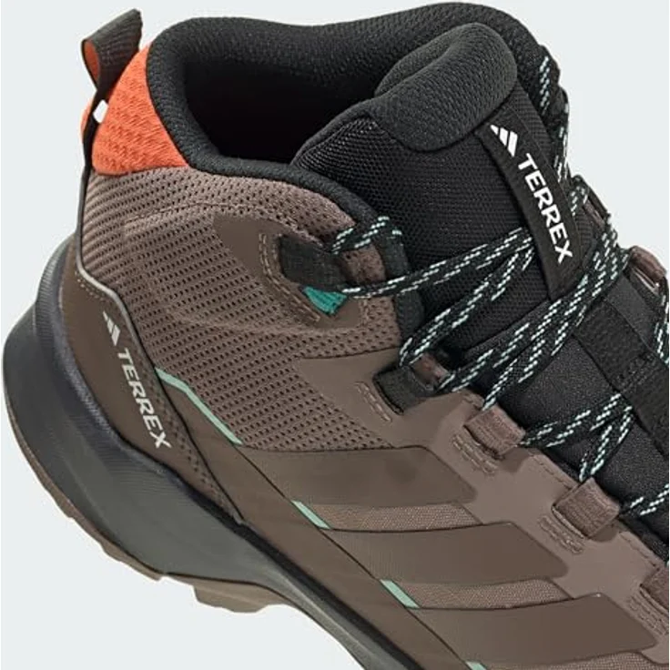 Adidas Terrex Skychaser AX5 Mid GTX Wanderstiefel, wasserdicht und atmungsaktiv, Trace Brown/Earth Strata/Semi Impact Orange, Größe 38 – Bild 5
