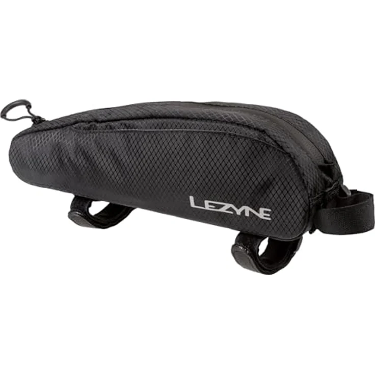 Lezyne Aero Energy Caddy, Rahmentasche (0.70 l) aus wasserdichtem Nylon für Triathleten und Gravel Racer, schwarz – Bild 1