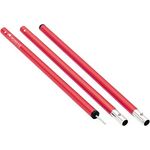 ROBENS Aufstellstange 'Press' Tarpstange, Aluminium, Silber, variabel in der Länge, rutschfester Boden