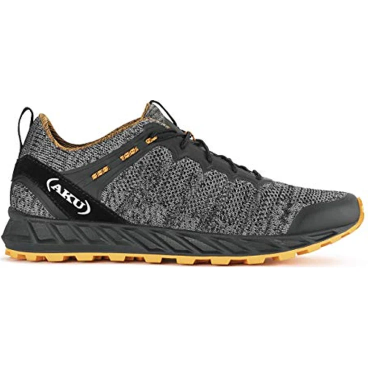 AKU Rapida Air, Herren Wanderschuhe mit Atmungsaktivem Obermaterial, Vibram Cruise Sohle, Schnürverschluss, Schwarz, Größe 45 – Bild 3