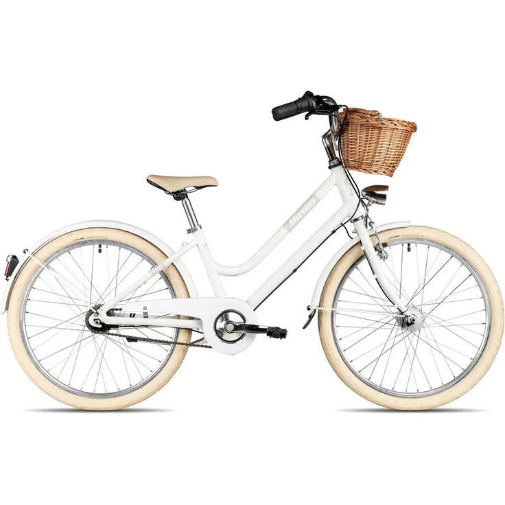 Maxim Kinderfahrrad Girly 24 7 Wave, 7 Gang Shimano Nexus Rücktritt, weiß