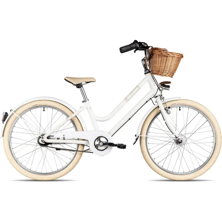 Maxim Kinderfahrrad Girly 24 7 Wave, 7 Gang Shimano Nexus Rücktritt, weiß