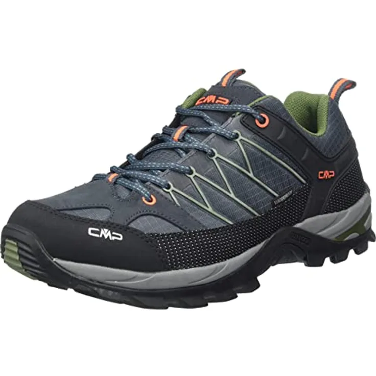 CMP Rigel Low Wp Herren-Trekkingschuhe, wasserdicht und robust für Outdoor-Abenteuer
