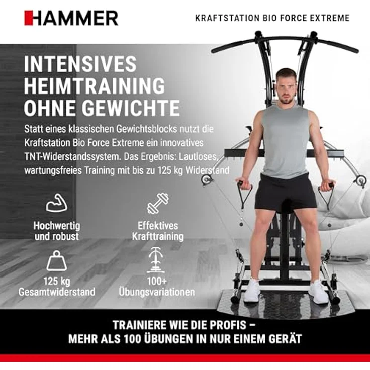 Finnlo by Hammer Kraftstation Bio Force Extreme Sixpack Plus – Bild 2