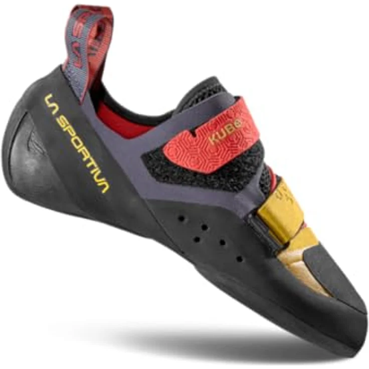 La Sportiva Kletterschuhe Kubo, Herren, vielseitig einsetzbar für Indoor-Bouldern und Vorstieg, Größe 40.5, Grün – Bild 1