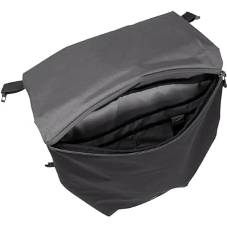 VAUDE Unuk II, Wanderrucksack mit gepolsterten Schulterträgern und Komfort-Tragegriff, schwarz – Bild 4