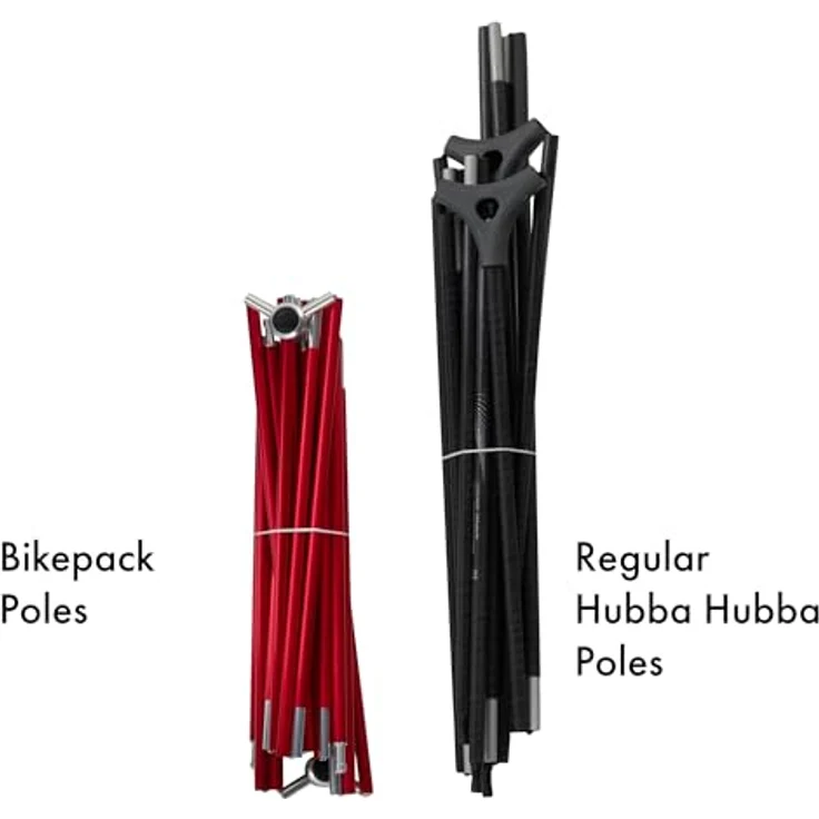 Msr Hubba Hubba Bikepack, Kuppelzelt für 1 Person, 0.93 kg, ideal für Radfahrer – Bild 10