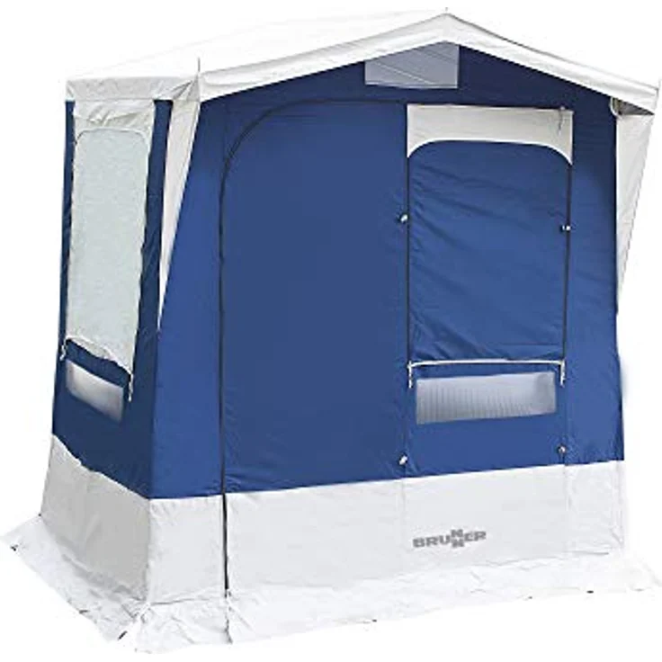 Brunner Gusto I NG, Küchenzelt mit Pultdach, 215 cm Stehhöhe, große Gazefenster, inkl. Tragetasche und Montagematerial – Bild 5