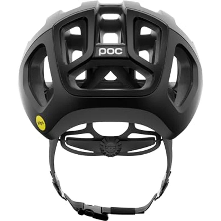 POC Ventral Air MIPS, leichter Fahrradhelm mit optimaler Belüftung und individuellem Sitz, schwarz, Größe M – Bild 4