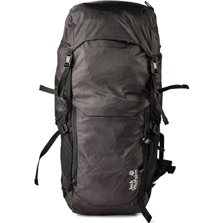 Jack Wolfskin Echotrek Shape 30L Wanderrucksack, grau, 100% Polyamid, 64 cm, kompakt und leicht