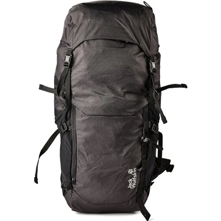 Jack Wolfskin Echotrek Shape 30L Wanderrucksack, grau, 100% Polyamid, 64 cm, kompakt und leicht