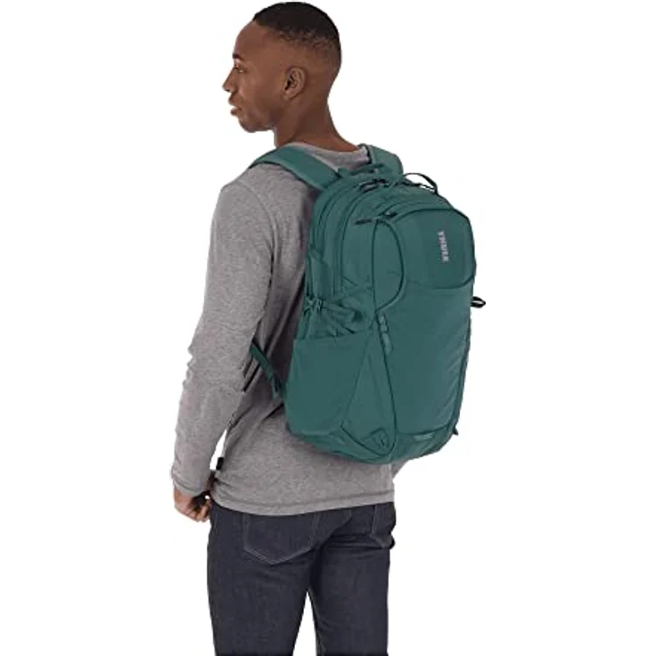 Thule Enroute Backpack 26L, Mallard Green - Wanderrucksack mit Laptop- und Tablet-Schutz – Bild 4