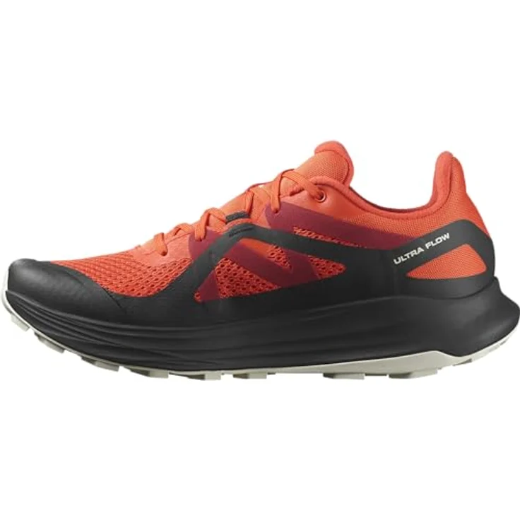 Salomon Ultra Flow M 475254, Laufschuhe für Herren mit Mesh-Obermaterial, rotes und schwarzes Design, Größe 42 – Bild 1