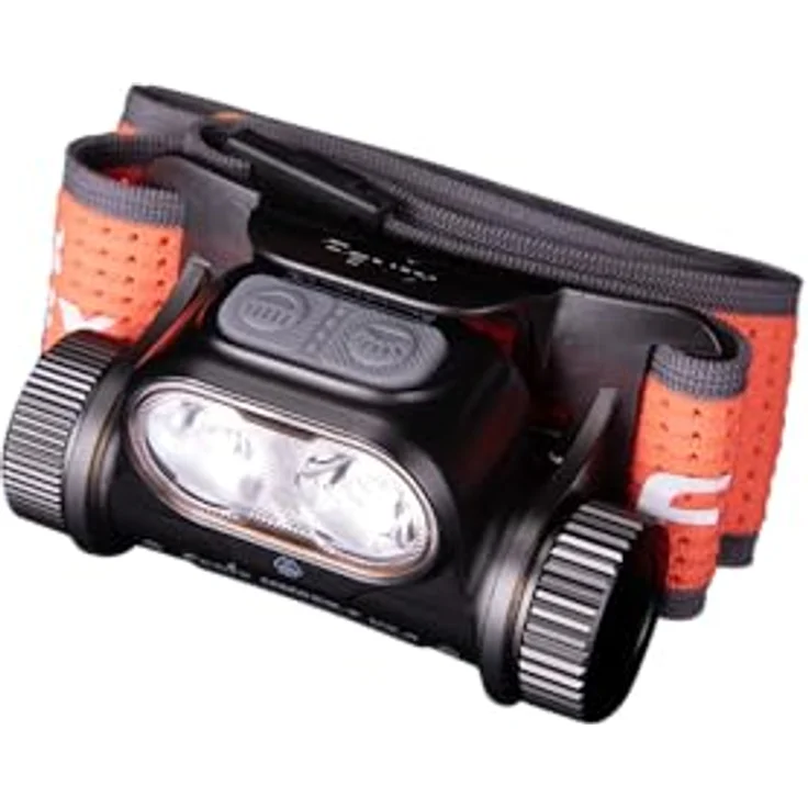 Fenix HM65R-T v2.0, wiederaufladbare Stirnlampe mit 1600 Lumen, bis zu 300 Stunden Laufzeit, bidirektionales Kopfband, IP68 staub- und wasserdicht – Bild 2