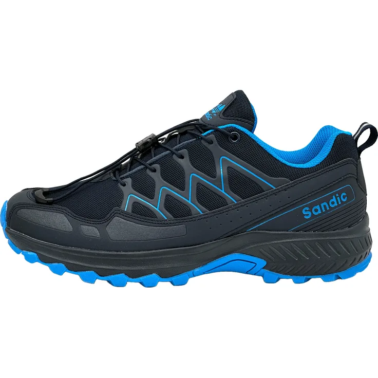 Avior Home Nowaland Wanderschuhe für Damen und Herren, Bequeme Trail Running Trekkingschuhe, Navy-Blau, Größe 46, Atmungsaktiv, Rutschfeste Laufsohle