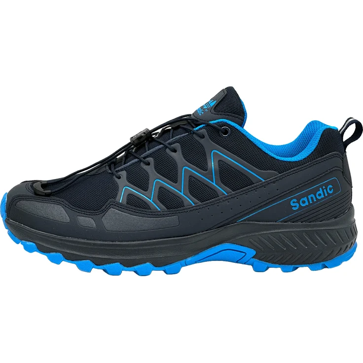 Avior Home Nowaland Wanderschuhe für Damen und Herren, Bequeme Trail Running Trekkingschuhe, Navy-Blau, Größe 46, Atmungsaktiv, Rutschfeste Laufsohle