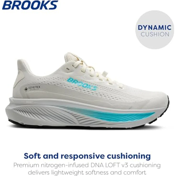 Brooks Ghost 17 GTX, Laufschuhe Damen, wasserdicht, Größe 41, Blau/Grau – Bild 2
