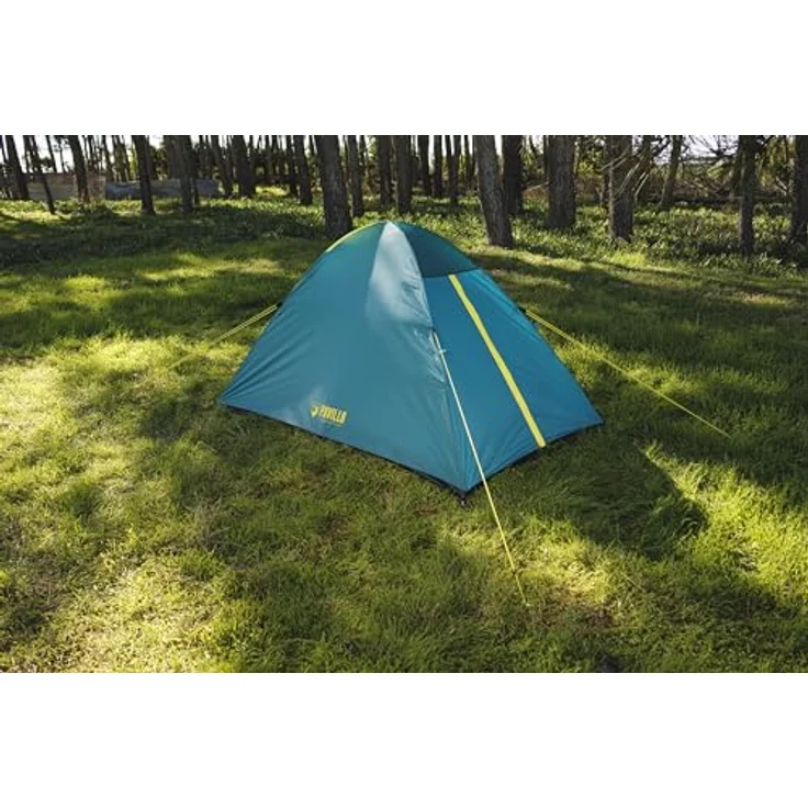 Pavillo Bestway Active Base 2 Zelt, 200 x 120 x 105 cm, für 2 Personen, wasserabweisend, atmungsaktiv, inkl. Belüftungsöffnung und Insektennetz, grün – Bild 4