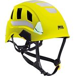 PETZL Strato Vent HI-VIZ Helm, Kletterhelm in Gelb, Einheitsgröße