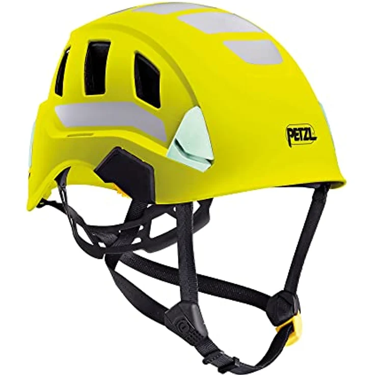 PETZL Strato Vent HI-VIZ Helm, Kletterhelm in Gelb, Einheitsgröße – Bild 1