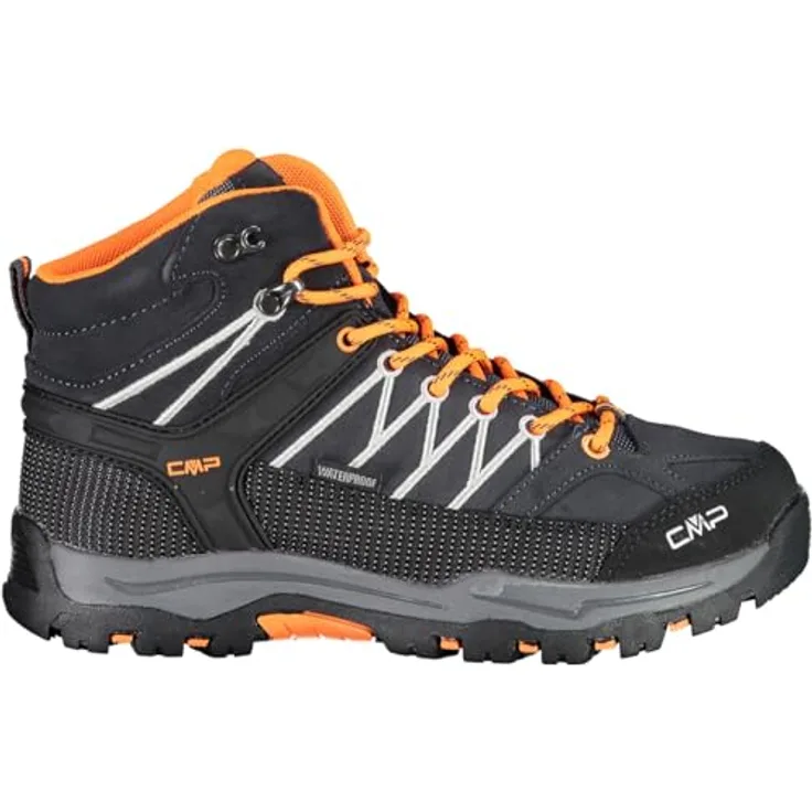 CMP Campagnolo Rigel WP, Unisex Wanderschuhe mit wasserdichter Membran, Schwarz