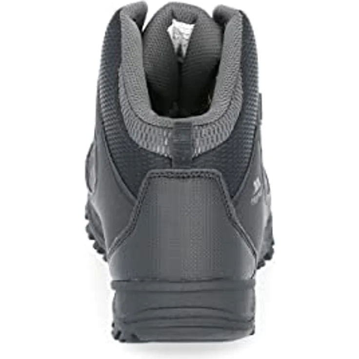 TRESPASS Finley, Aktive Wanderschuhe für Männer, Schwarz, Größe 46 mit rutschfester Sohle und herausnehmbarer Innensohle – Bild 5