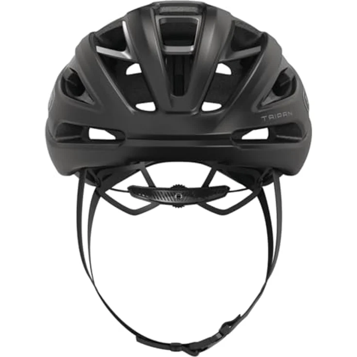 ABUS Gravel-Helm Taipan, leichter und gut belüfteter Fahrradhelm für Gravel-Biken, Größe S, schwarz, mit Brillenhalterung für Jugendliche und Erwachsene – Bild 2