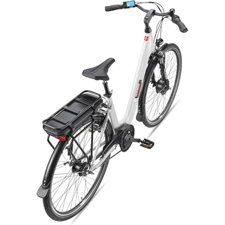 Telefunken City E-Bike für Herren und Damen | Elektrofahrrad 28 Zoll | 7-Gang Nabenschaltung | 250 W Frontmotor | 468 Wh Akku | Schwarz – Bild 3