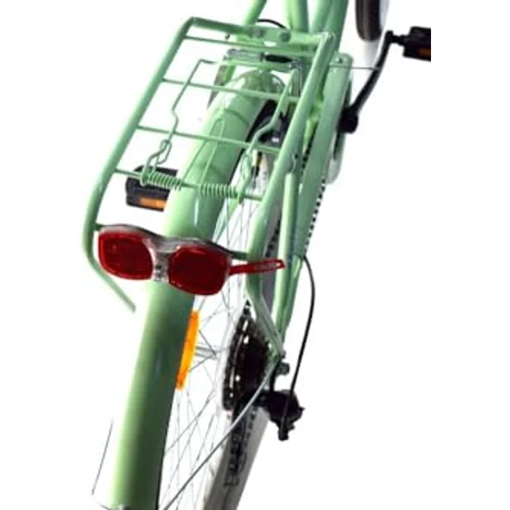 T&Y Trade 24 Zoll Kinder City Mädchen Fahrrad Mint Grün Shimano 6 Gang mit STVO Beleuchtung – Bild 2