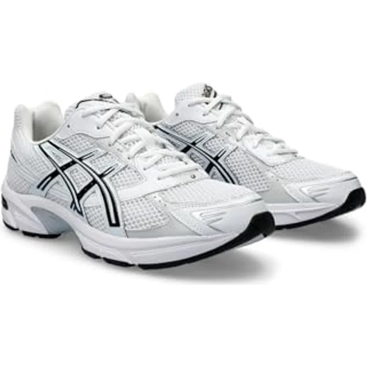 ASICS GEL-1130, Sneaker im Vintage-Laufschuh-Style mit GEL™-Technologie und griffiger Gummi-Außensohle, Weiß/Schwarz, Gr. 42 – Bild 4