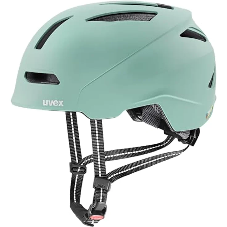 Uvex Urban Planet Helm, mit Hardshell Technologie, City Jade matt, Größe 58-61 cm – Bild 1