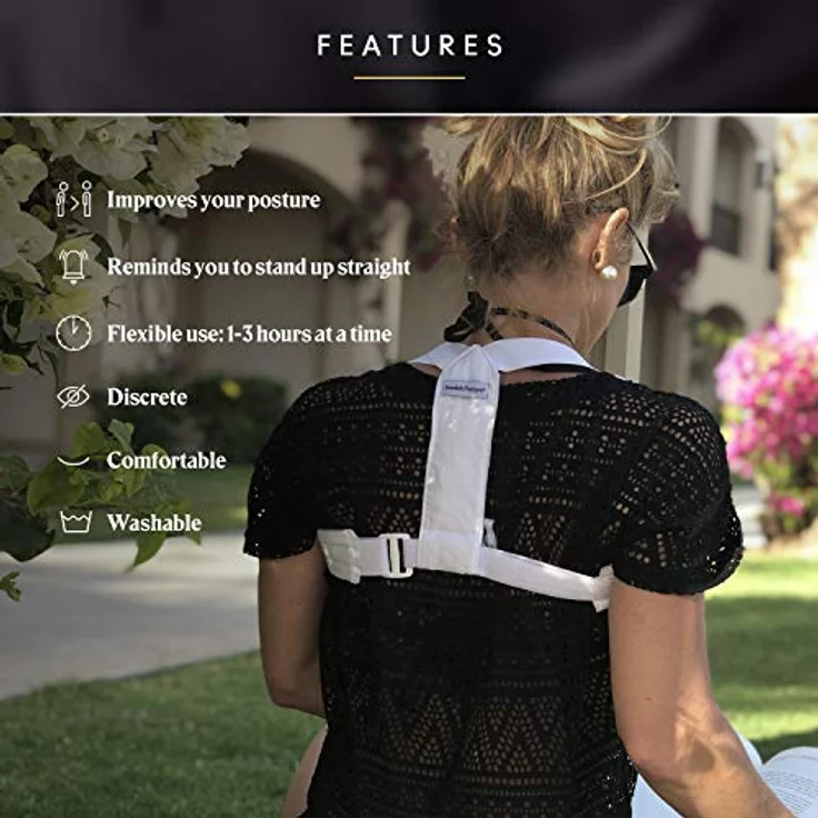 Swedish Posture® Flexi Geradehalter & Rückentrainer | sofort bessere Körperhaltung | weniger Rücken- & Schulterschmerzen | zur Physiotherapie, gegen Arthrose & Impingement – Bild 4