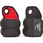 Reebok Unisex Handgelenk-gewichte - Handgelenk Gewichte 1Kg, Schwarz, 1 KG EU