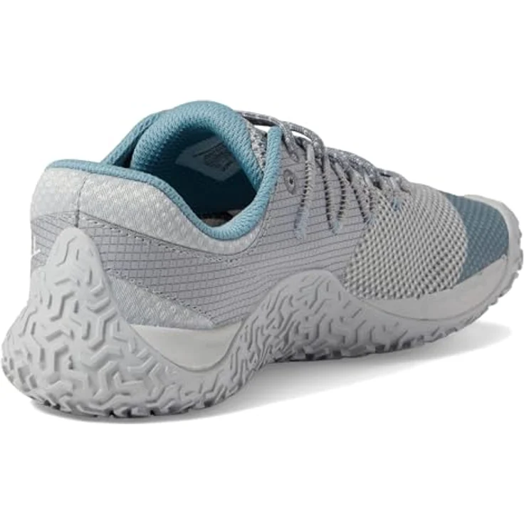 Merrell Trail Glove 7, Trailrunning-Schuhe für Damen, barfußähnliches Laufgefühl, Vibram EcoStep Sohle, weiss/grau, EU 39 – Bild 6