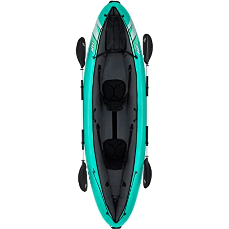 Bestway Ventura Elite X2 Kajak, 3.30m aufblasbar mit 2 Paddeln und Handpumpe – Bild 5