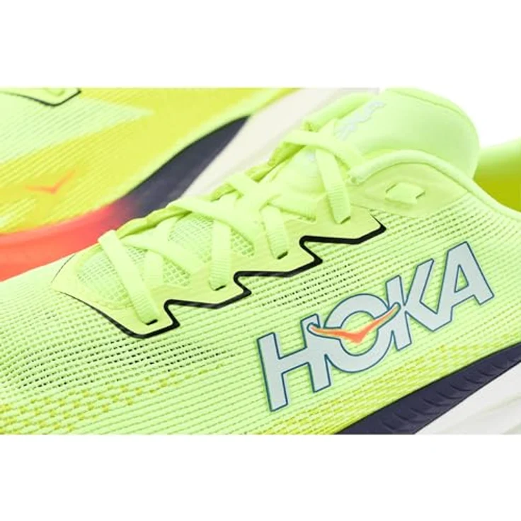 HOKA MACH X 3 Herren Laufschuhe, leichte Wettkampfschuhe mit atmungsaktivem Obermaterial, gelb, EU 45 1/3 – Bild 6
